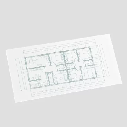 lange bouwtekening productafbeelding