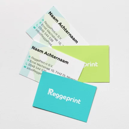 meerdere ontwerpen visitekaartjes productafbeelding